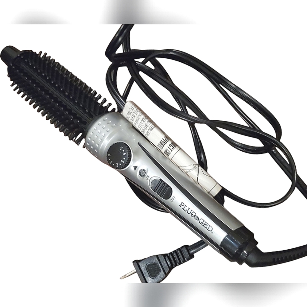 Plugged In Hair Styiling Curl Brush - Hair Styling Tool
